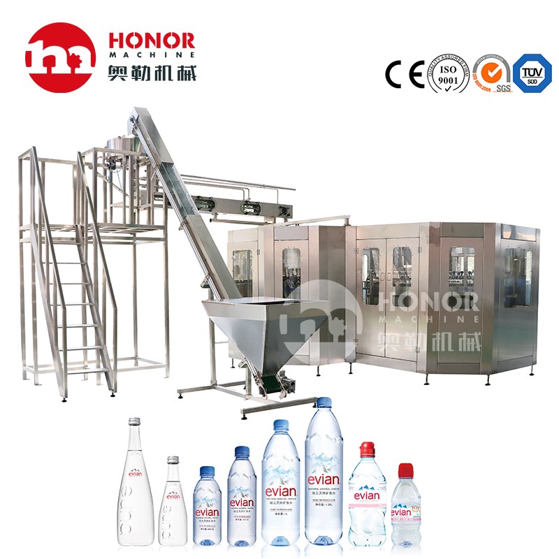 12000bph Automatic Pure Drinking Water Beverage Liquid Filling Machine 