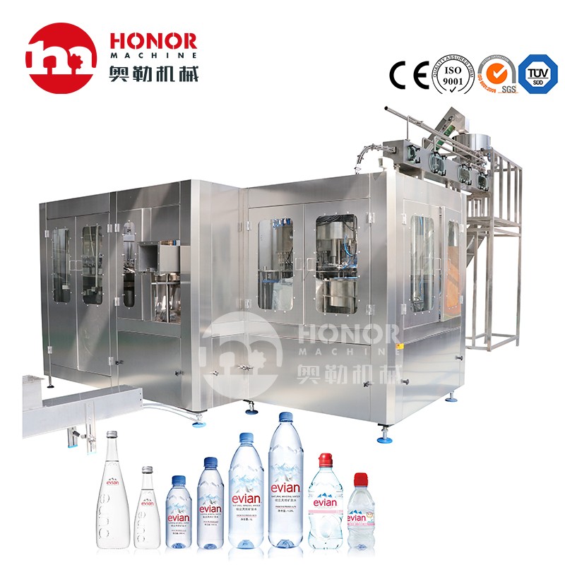 12000bph Big Capacity Pure Mineral Water Bottle Blowing Washing Filling Capping Labeling Packing Machine
