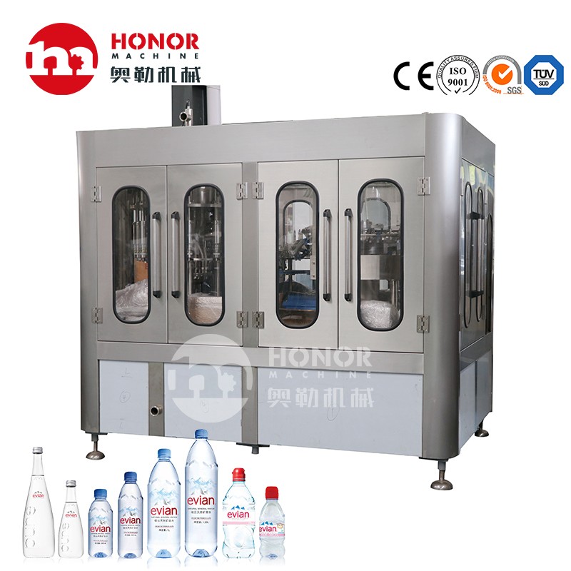 2000bph Semi Automatic Mineral Drinking Water Pet Bottle Filling Bottling Packing Machine