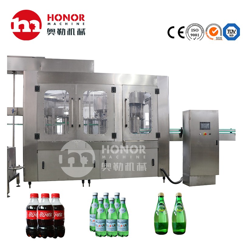6000-8000BPH Automatic Carbonated Soft Drink Soda Water Filling Machine/Line