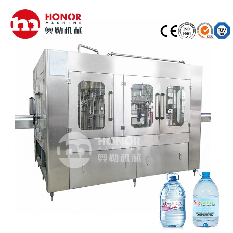 3-10L Pet Bottle Drinking Pure Water Automatic Filling Machine
