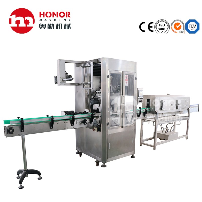 200-450BMP High Speed Automatic Bottle Label Shrink Sleeve Labeling Machine