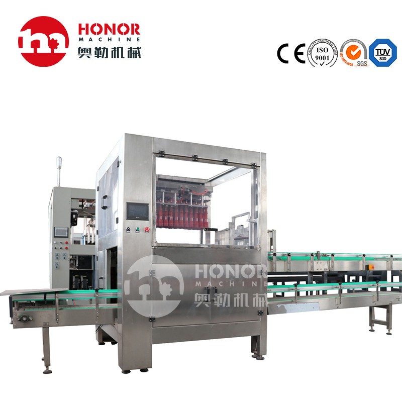 High Speed Automatic Glass Bottle 0.33L 0.5L 1L Carton Box Cup Bag Plate/Straw Lid Foming Making Machine